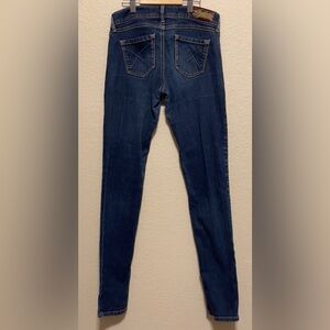 Women's  super comfy pull on jeggins Blue Jeans Sz xs